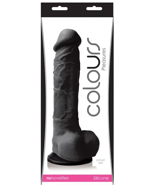 “Colours Pleasures 8″” Dildo W/suction Cup”