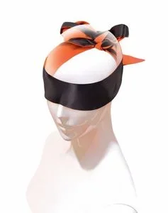 9’s – Orange is the New Black Satin Sash Blindfold and Restraint
