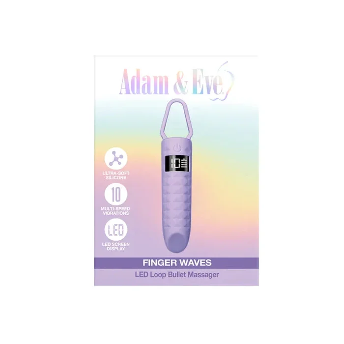 Adam & Eve Finger Waves LED Bullet Vibrator