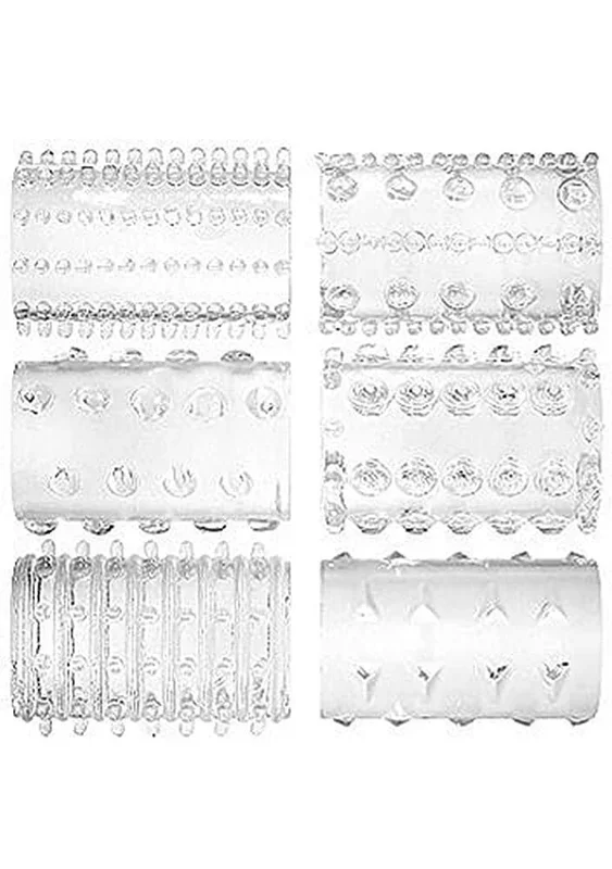 Adam & Eve Toys Super Stretch Tickler Sleeves