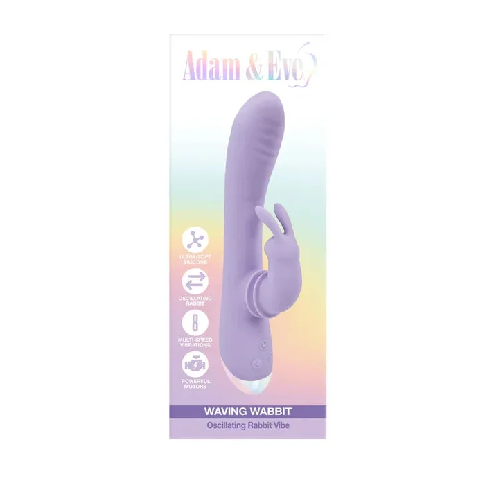 Adam & Eve Waving Wabbit Oscillating Rabbit Vibrator
