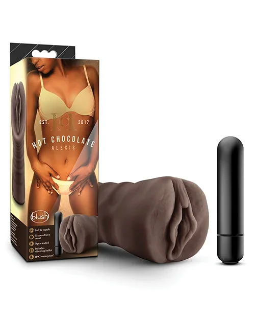 Blush Hot Chocolate Alexis Realistic Stroker – Chocolate