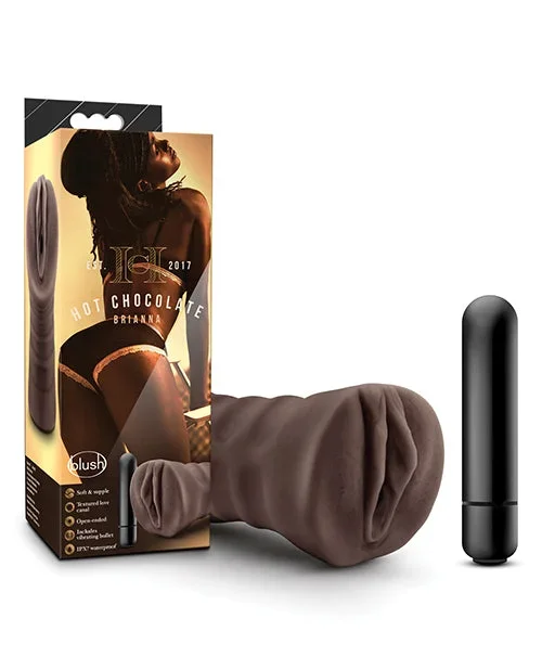 Blush Hot Chocolate Brianna Realistic Stroker – Chocolate