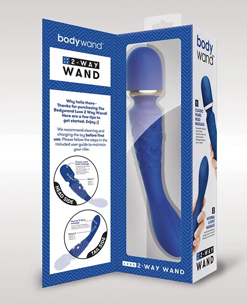 Bodywand Luxe 2 Way Wand Massager – Blue