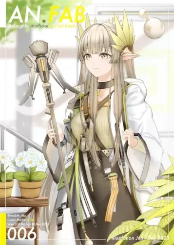 ??Brand New??Arknights B5/24p full color Art Book Unofficial Fanbook “AN.FAB006” Doujin