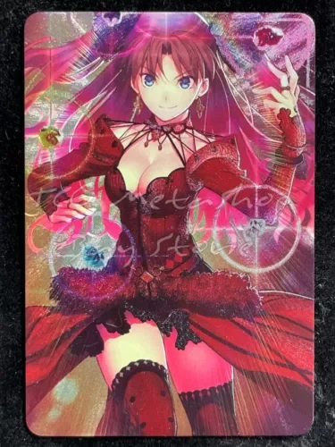 ???? DUAL 105 Rin Tohsaka FATE Goddess Story Anime Waifu Doujin Card ACG ???? Ecchi
