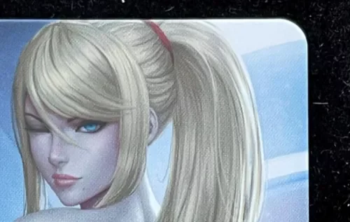 ???? DUAL 377 Samus Aran Metroid Goddess Story Anime Waifu Card ACG ???? Ecchi