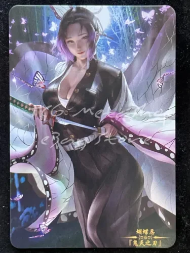 ???? DUAL 504 Shinobu Demon Slayer Goddess Story Anime Waifu Card ACG ???? Doll