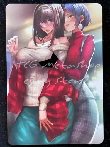 ???? DUAL 529 Surpise! Caught You! Goddess Story Anime Waifu Card ACG ???? Doll