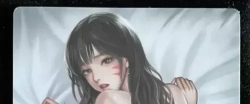 ???? DUAL 906 D.va Overwatch Goddess Story Anime Waifu Card ACG ???? Doll