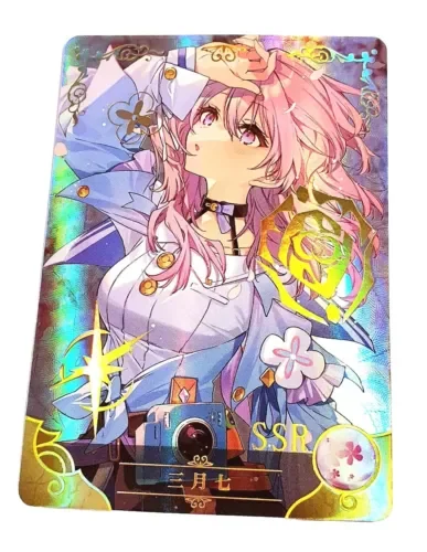 Goddess Story Waifu Card TCG | March 7th – Honkai Star Rail | SSR | NS-10SSR-06 Waifu