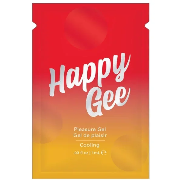 HAPPY GEE COOLING PLEASURE GEL – FOIL – 0.03 fl oz | 1 mL