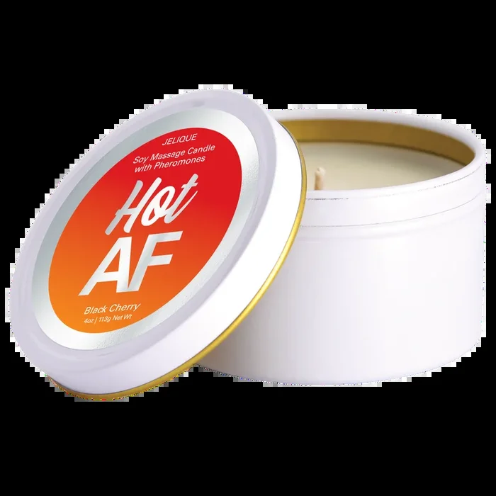 MOOD CANDLES Hot AF – Pheromone Massage Candle Black Cherry 4oz | 113g