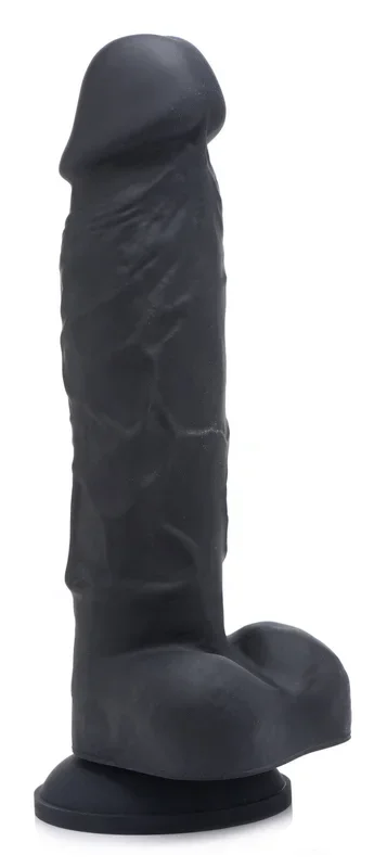 Power Pecker Silicone Dildo With Balls