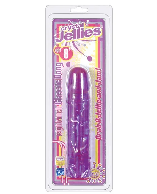 Purple Dildo – Crystal Jellies 8 inches