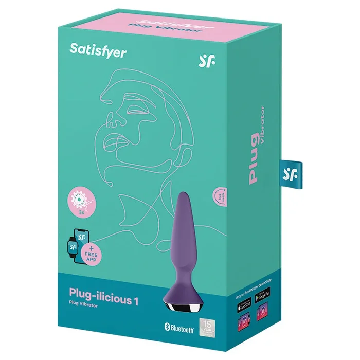 Satisfyer Plug-ilicious 1-Purple