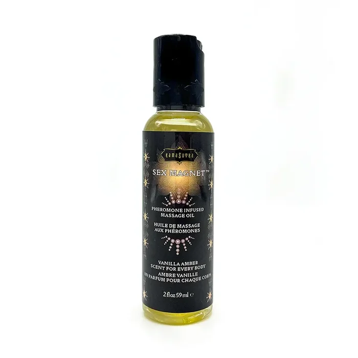 SEX MAGNET Pheromone Massage Oil Vanilla Amber 2 fl oz / 59ml