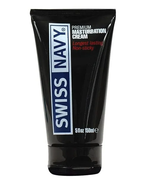 Swiss Navy Premium Masturbation Cream – 5 Oz. Tube
