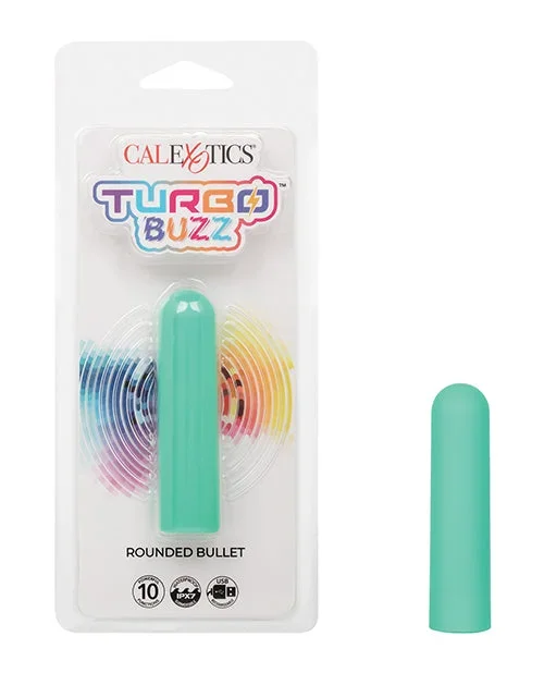 Turbo Buzz Rounded Bullet Vibrator – Green