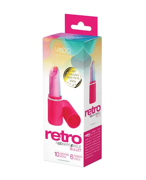VeDO Retro Rechargeable Bullet Lipstick Vibe Pink