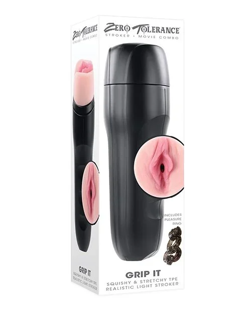 Zero Tolerance Grip It Vaginal Stroker – Light